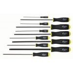 Bondhus BSX11L 11 Piece Extra Long Ball Ended Hexagon Key Screwdriver Set 5/64"- 3/8" AF