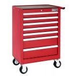 Britool E010231B 7 Drawer Roller Cabinet Tool Box – Roll Cab – Red