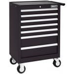 Britool E010232B 7 Drawer Roller Cabinet Tool Box – Roll Cab – Black
