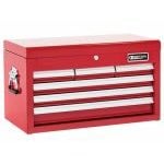 Britool E010237B 6 Drawer Tool Chest Top Box – Red