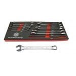 Britool Hallmark 12 Pce. Hexagon Ring (6 point) Combination Spanner Set 8-19mm