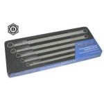 BRITOOL HALLMARK 5 Pce. EXTRA LONG FLAT RING SPANNER SET 10-22mm RXLFSET5