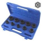 Britool Hallmark LHMPSET10 10 Piece Metric Impact Socket Set