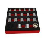 Britool Hallmark MBMSET19 19 Pce 3/8" Drive 12 Point Socket Set Metric 6 – 24mm