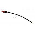 Britool Hallmark SFHCD 1/4" Drive 500mm Long Flexible Screwdriver Handle – Hose Clip Driver