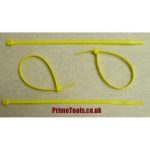 CABLE TIES 4.8 x 200mm – YELLOW (Pack quantity 200)