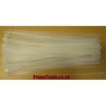 CABLE TIES 4.8mm x 370mm (WHITE) (Pack quantity 100)