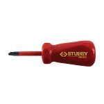 CK T48343-2 VDE Slim Stubby Insulated Pozi Screwdriver PZ2