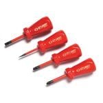 CK T48349 VDE Insulated 4 Piece Stubby Slim Screwdriver Set