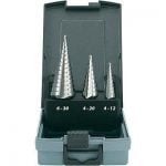 Craft-Pro by Presto 3 piece Step Drill Set with Tri-shank