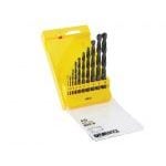 DeWalt DT5911-QZ 10 Piece HSS Jobber Drill Bit Set for Metal Sizes: 1 – 10mm