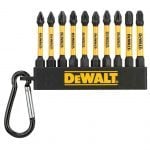 DeWalt DT7274-QZ 57mm Pozi Phillips High Impact Screwdriver Bit Set PZ2 PZ3 PH2
