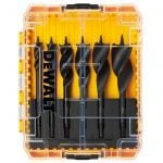 Dewalt DT90238 6 Piece Tri-Flute Impact Auger Wood Bit Set 150mm – Tough case
