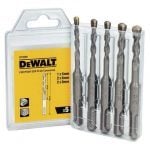 DeWalt DT9399 5 Pce SDS Plus Drill Bit Set 5mm – 8mm