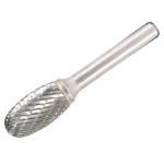 Dormer 3mm Solid Carbide Rotary Burr – P809 Oval Bull Nose