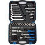 Draper 16364 75 Piece Metric 1/4", 3/8" & 1/2" Drive Socket & Spanner Set 4-32mm