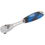 Draper 26704 1/4" Drive Sealed Head 60 Tooth Soft Grip Ratchet
