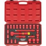 Draper 31070 1/2" Drive VDE Insulated Socket Set 10-32mm