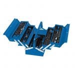 Draper 48091 126 Piece Tool Kit Set In Foam Modules & Cantilever Toolbox
