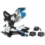 Draper 99631 D20 20V Brushless Sliding Compound Mitre Saw 185mm