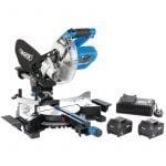 Draper 99632 D20 20V Brushless Sliding Compound Mitre Saw 185mm