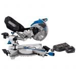 Draper 99970 D20 20V Brushless Sliding Compound Mitre Saw 185mm