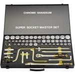 Elora 770-LSSMF 1/2" Drive 58 Piece Metric, AF & Whitworth Socket Set