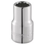 Expert by Facom E030205 1/4" Drive Bi-Hexagon (12-Point) Metric Socket 11mm