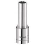 Expert by Facom E030219 1/4" Dr. Long 12 Point Socket 9mm