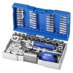 Expert by Facom E030729 48 Pce 1/4" Drive Metric Compact Socket and Bit Set – Nano