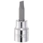 Expert by Facom E030909 3/8" Dr. Slotted-Head Screwdriver Bit Socket 5.5mm