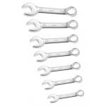 Expert by Facom E110304 7 Pce. STUBBY COMBINATION SPANNER SET 10-19mm