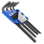 Expert by Facom E121101 9 Pce. LONG HEXAGON KEY SET AF 3/32" – 3/8"