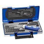 Expert by Facom E160804 59 Piece Ratcheting Screwdriver Bit Holder And Bit Set