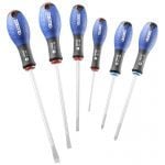 Expert by Facom E160903 6 Piece Screwdriver Set – Flared Slotted/Pozi