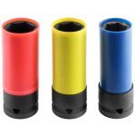 Expert by Facom E194676 1/2" Dr. Set Of Alloy Wheel Sockets