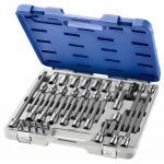 Expert by Facom E200513 38 Pce. Specialist Hexagon, Torx, Spline & Ribe Bit Socket Set