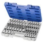 Expert by Facom E200516 1/2" Dr. 30 Pce. Hexagon Bit Socket Set