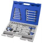 Expert E032911 1/4" & 1/2" Drive 101 Piece Socket, Spanner & Accessory Set