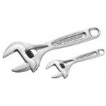Facom 113AS.SET Thin Wide Opening Adjustable Wrench Set 6" & 8"