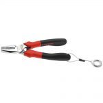 Facom 187.18CPESLS Tethered Chrome Plated Combination Pliers – 185mm