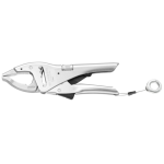 Facom 500ASLS Tethered Short Nose Multi-Position Lock Grip Pliers