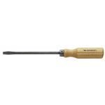 Facom ATH.6.5X100 Slotted Wooden – Handle Screwdriver – 6.5 x 100mm