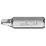 Facom ETRI.101 1/4 Hexagon Tri-Wing Security Screwdriver Insert Bit – TW0 x 25mm Long