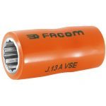 Facom J.8AVSE 3/8" Dr. 1000V Insulated 12 Point Socket 8mm