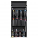 Facom MOD.AT3 8 Piece Protwist Slotted , Pozi & Phillips Screwdriver Set Supplied in Plastic Module Tray SL/PZ/PH