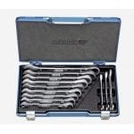 Gedore 7 R-012 12 Piece Ratchet Combination Spanner Set 8-19mm