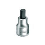 GEDORE IN 32 3/4" Dr. HEXAGON BIT SOCKET 17mm