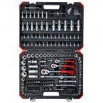 Gedore Red R45603172 1/4", 3/8" & 1/2" Drive 172 Piece Metric Socket & Bit Set Kit