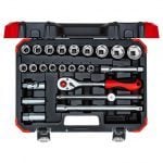 Gedore Red R69003024 1/2" Drive 24 Piece Metric Socket Set 10-32mm